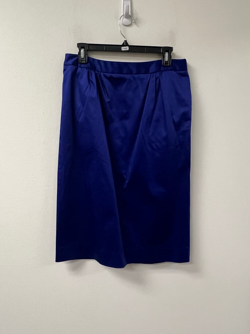Talbots Blue Purple Midi Special Occasion Skirt Sz 10